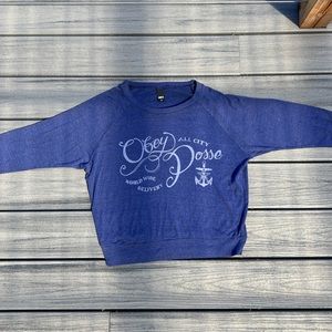 Vintage obey crewneck